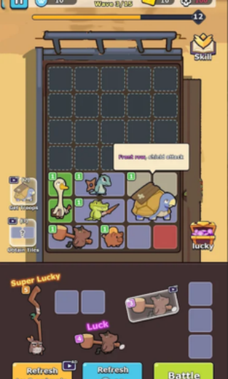 怪兽乱斗背包合成防御战1