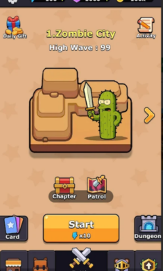 怪兽乱斗背包合成防御战