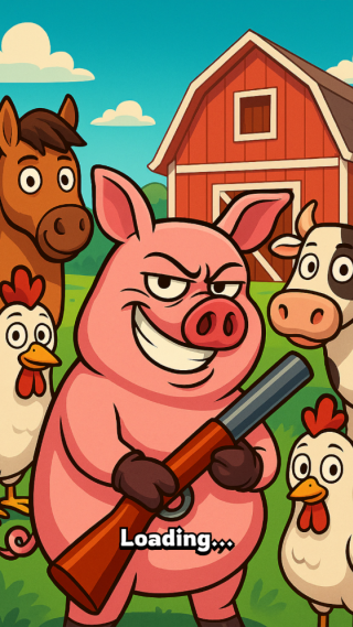 放屁猪大战农场动物