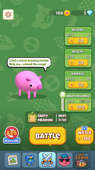 放屁猪大战农场动物