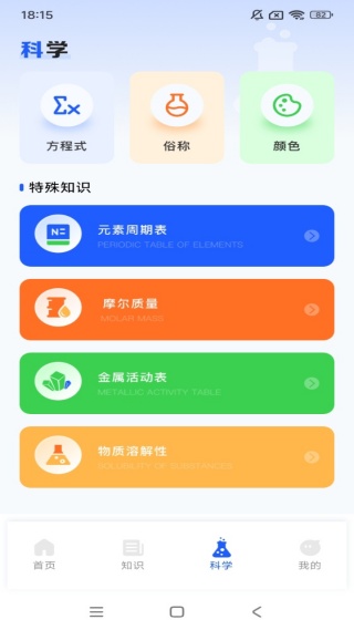 PhET模拟实验知识