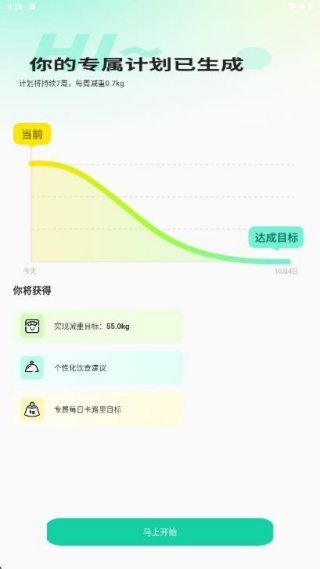 卡路里热量记录