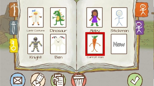 画个火柴人素描本1