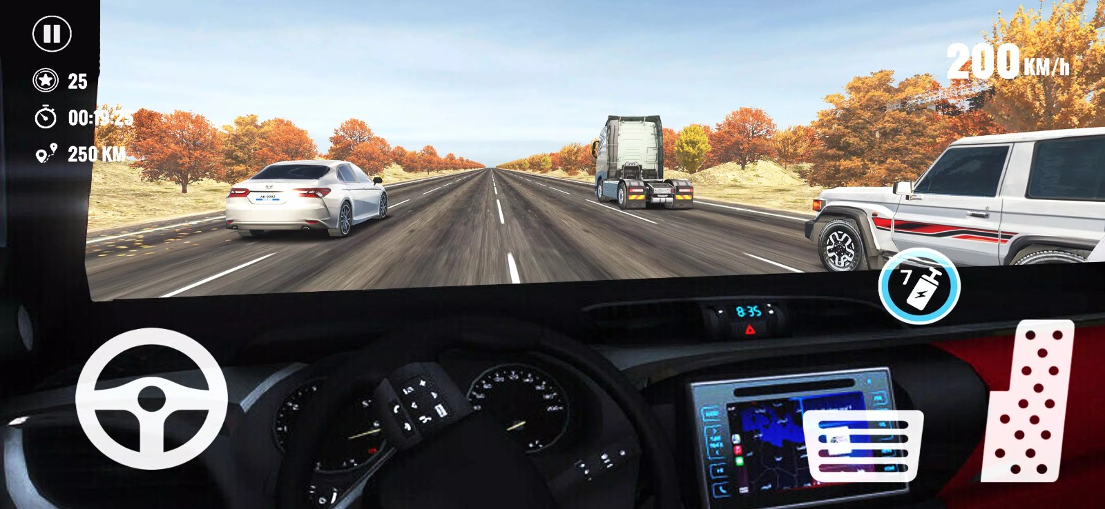 公路赛车交通速度2