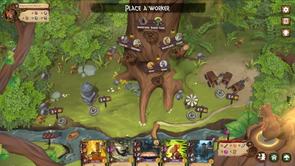 埃弗德尔卡牌棋盘世界1