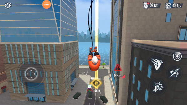 蜘蛛英雄飞天绳索2