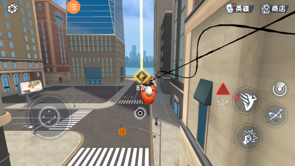 蜘蛛英雄飞天绳索4