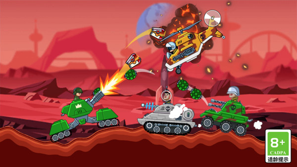 坦克军团闯关对战2