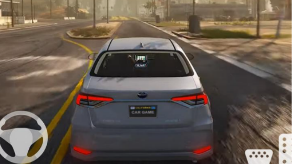 丰田汽车花冠驾驶