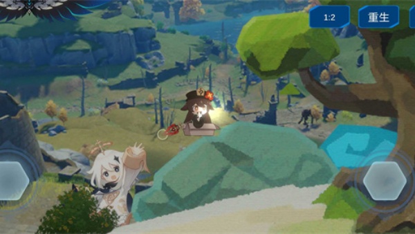 和胡桃一起攻克难关