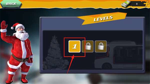 诞节雪地巴士模拟器