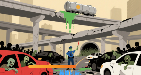 平面僵尸生存射击