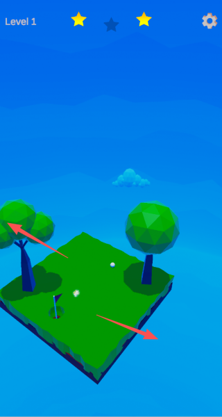 浮动地面高尔夫