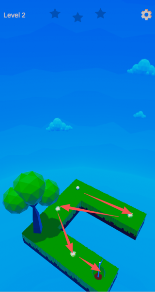 浮动地面高尔夫