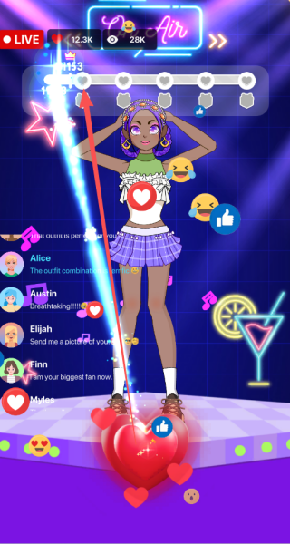 星梦少女左右时尚