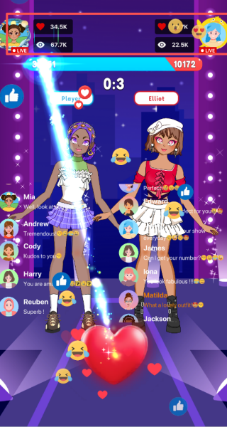 星梦少女左右时尚