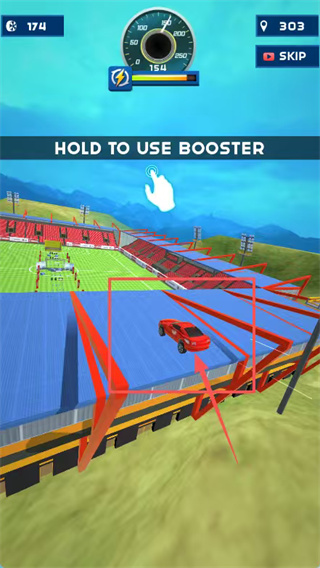 巨型汽车跳跃模拟器