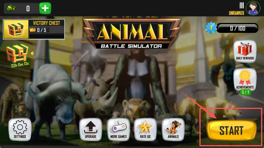 恐龙动物战斗模拟器