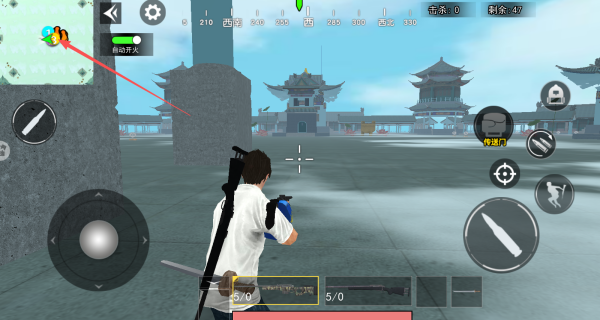 三角洲吃鸡战场