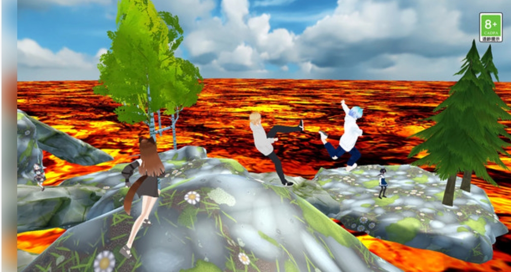 逃生指南熔岩跑酷布娃娃闯关1