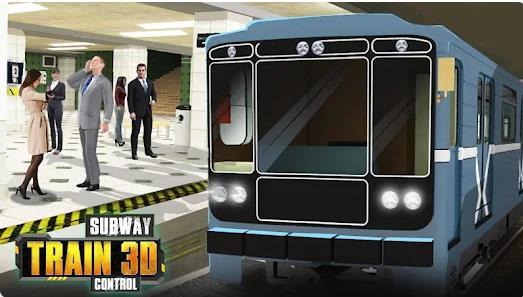地铁列车三维控制1