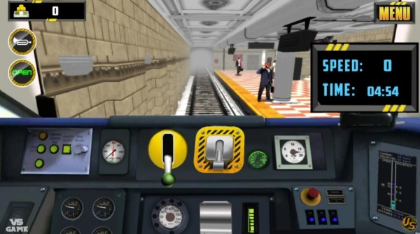 地铁列车三维控制