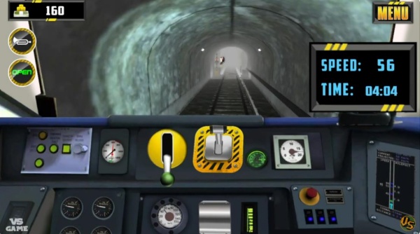 地铁列车三维控制