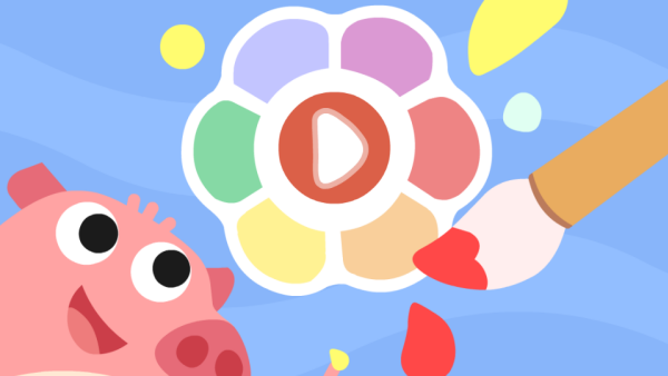 儿童游戏画画涂色1