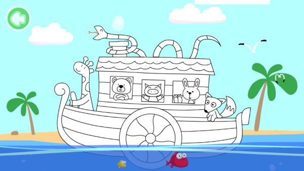 儿童游戏画画涂色2