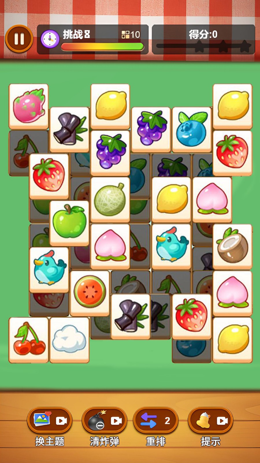 水果连不完3