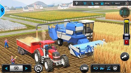 农场模拟器拖拉机游戏4