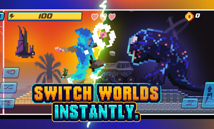 像素跑酷时空穿越3