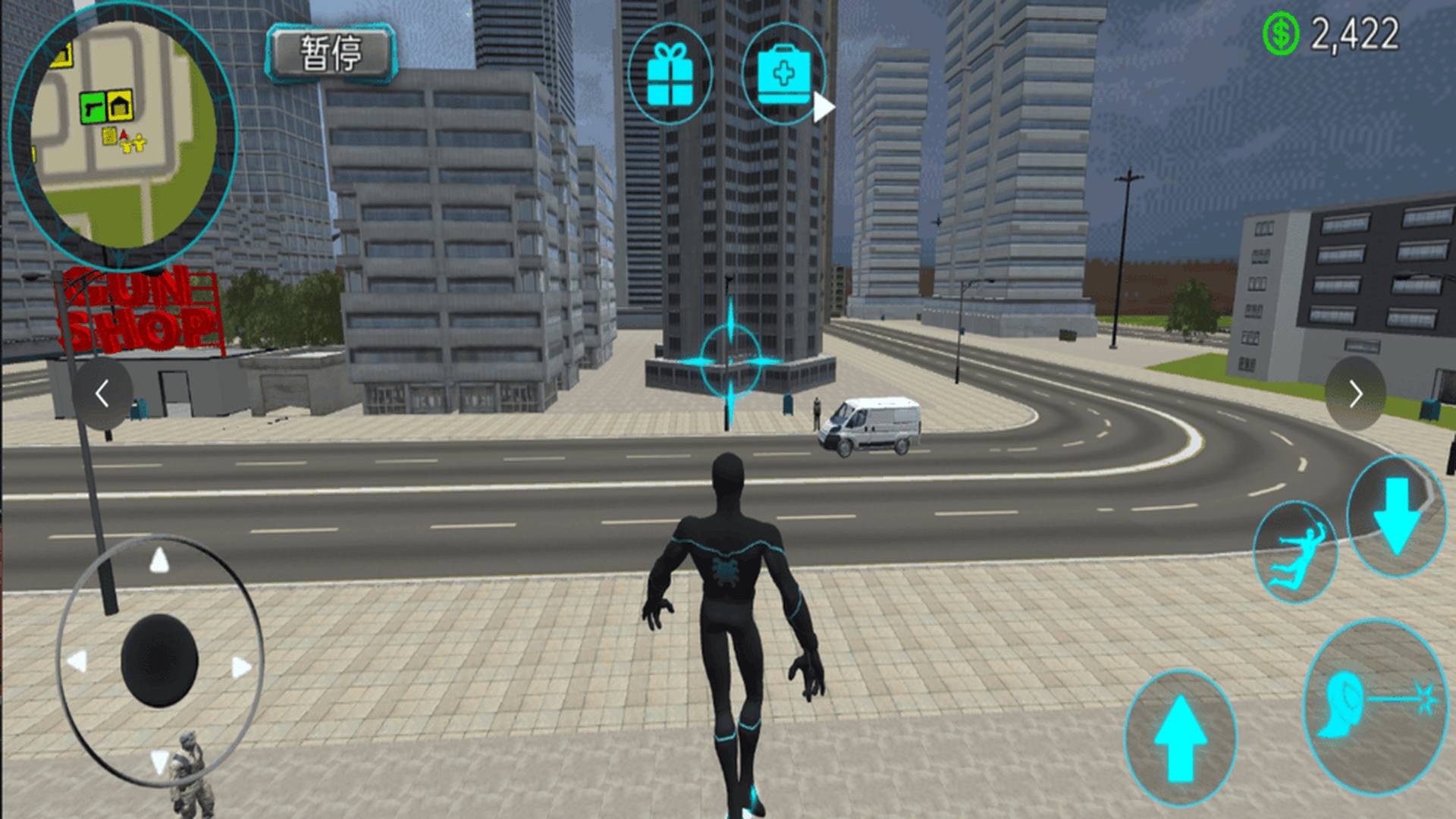 绳索蜘蛛侠城市3