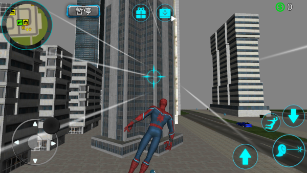 绳索蜘蛛侠城市