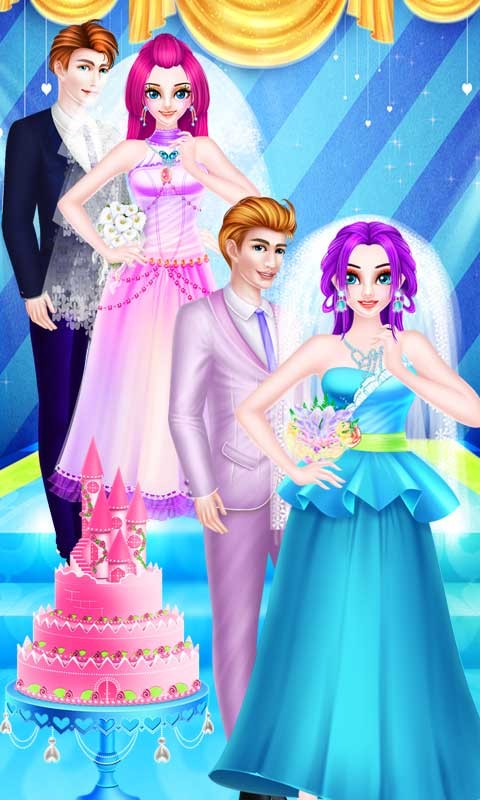 冰雪公主姐妹婚礼游戏1