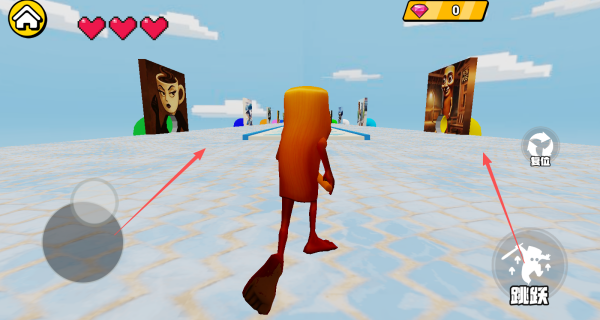 彩虹滑梯游乐园