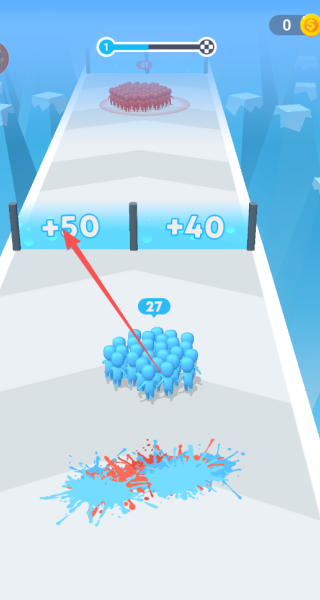 比比谁的人更多