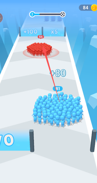 比比谁的人更多