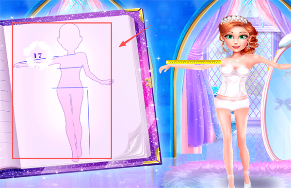 宝宝冰雪公主婚礼换装