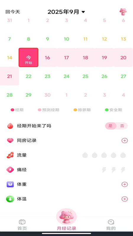 大姨妈月经记录3