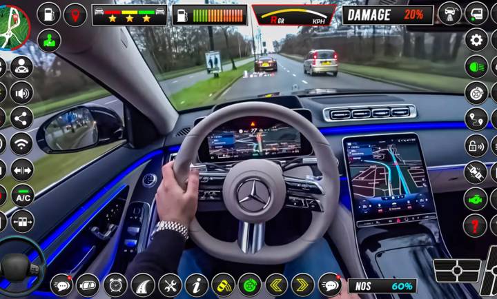 学校汽车驾驶模拟器3