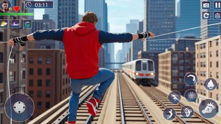 蜘蛛战士开放世界3