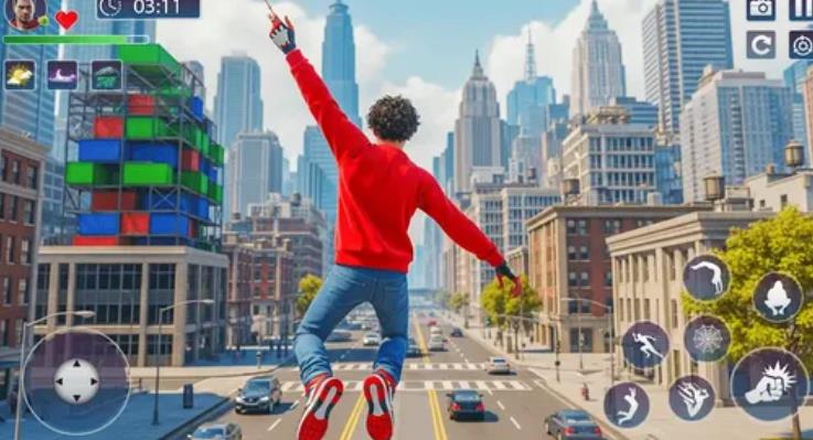 蜘蛛战士开放世界4