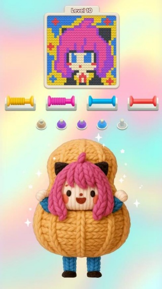 毛线分类大师编织拼图