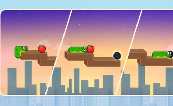 贪吃蛇谜题滑行进食1