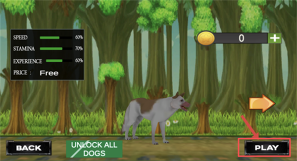 狗狗赛跑模拟器