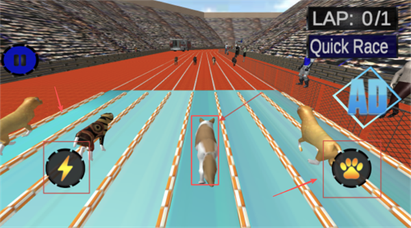 狗狗赛跑模拟器