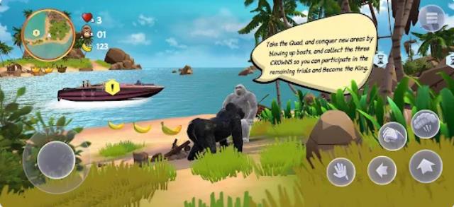 疯狂大猩猩金刚岛屿探险2