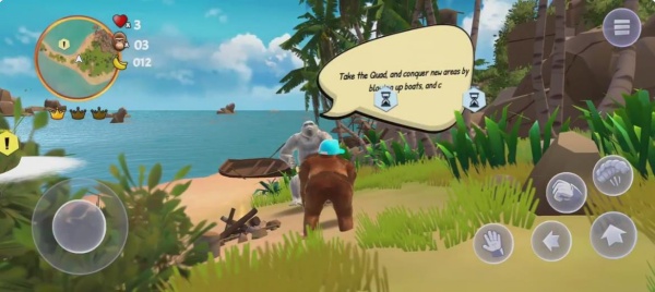 疯狂大猩猩金刚岛屿探险