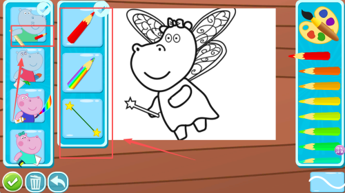 史莱姆芭比公主画画